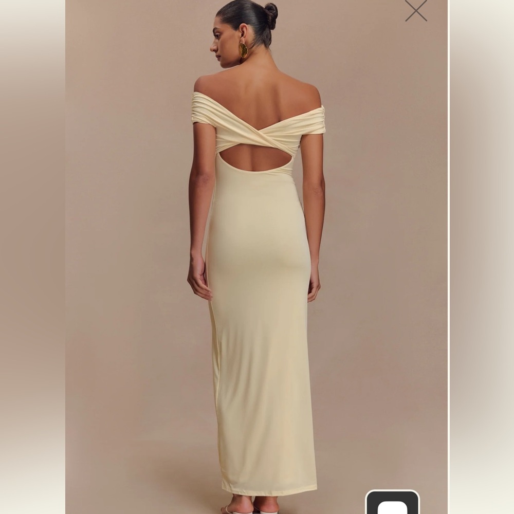 NEW Meshki off the shoulder maxi dress - Picture 2 of 6
